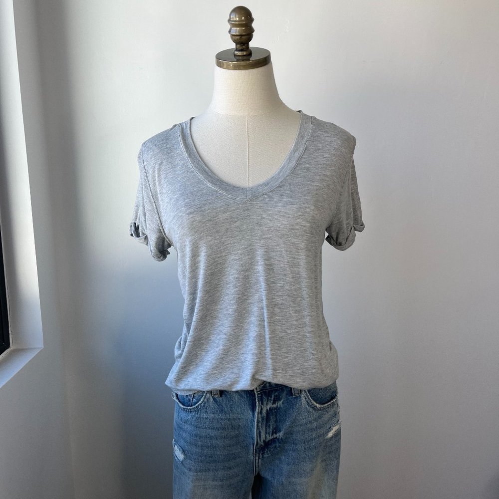 Heather Gray Soft Athleisure Tee
